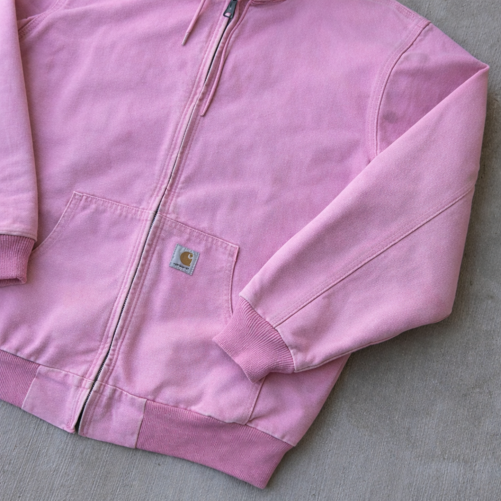 Pink Sherpa Carhart Jacket