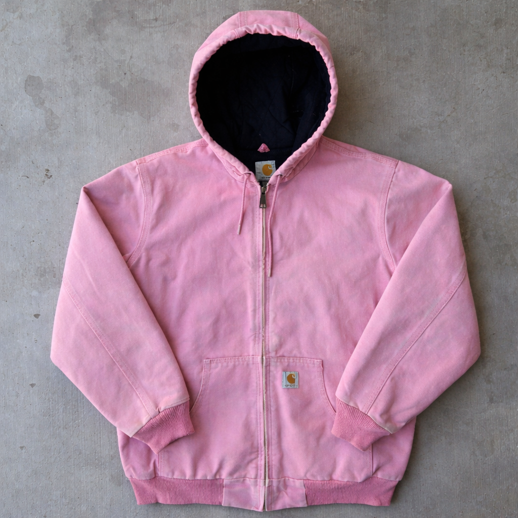 Pink Sherpa Carhart Jacket