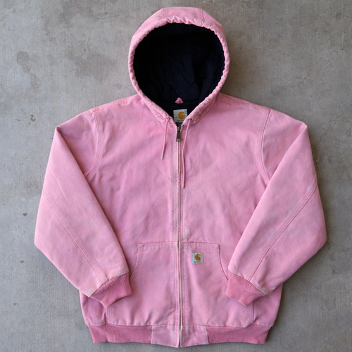 Pink Sherpa Carhart Jacket